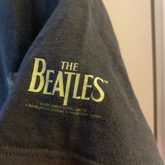 Vintage 90s Beatles T-shirt size L - Picture 4 of 5